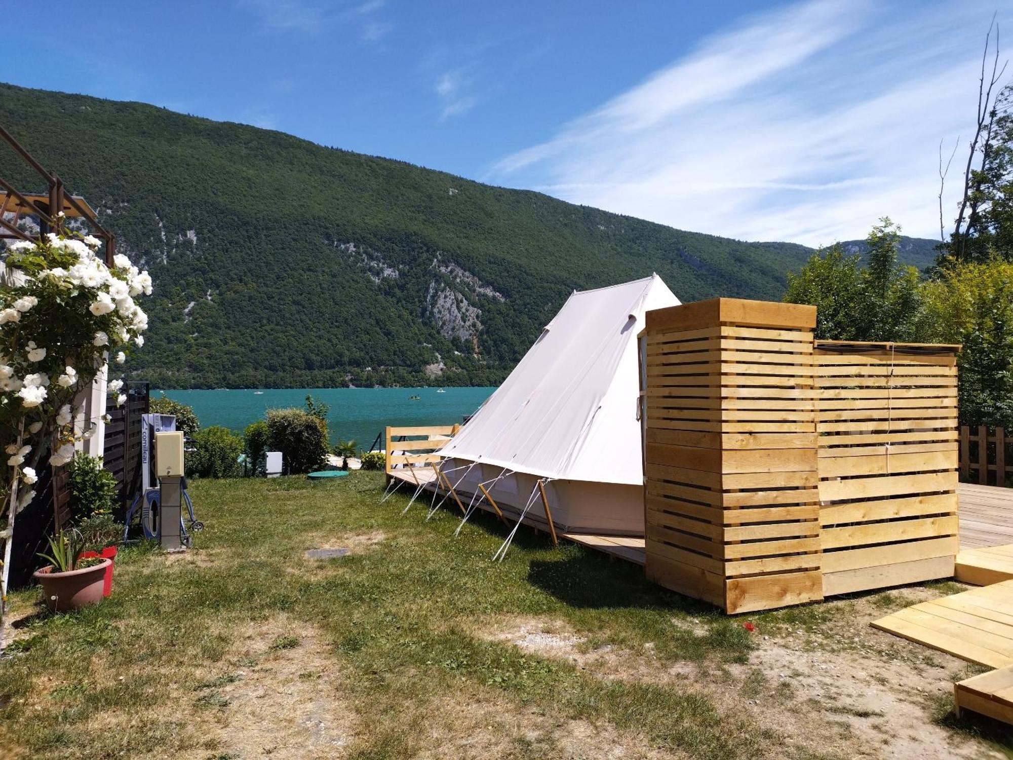 Camping Le Hameau Des Pecheurs Hotel Novalaise Luaran gambar